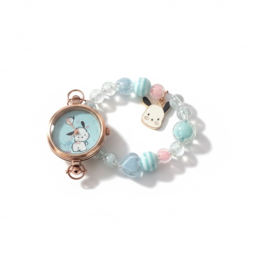 Beaded Bracelet Watch - Pochacco | Sanrio Kawaii - Picture 4 of 4